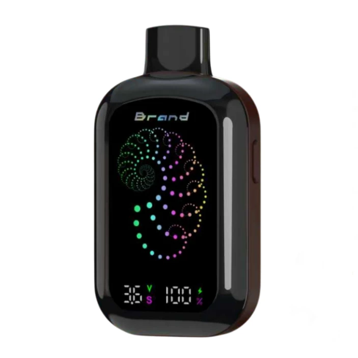 AIO vienkartinis vape su ekranu