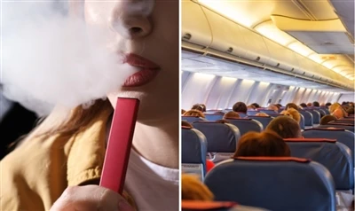 Ar galite paimti vienkartinius vapes ant lėktuvo
