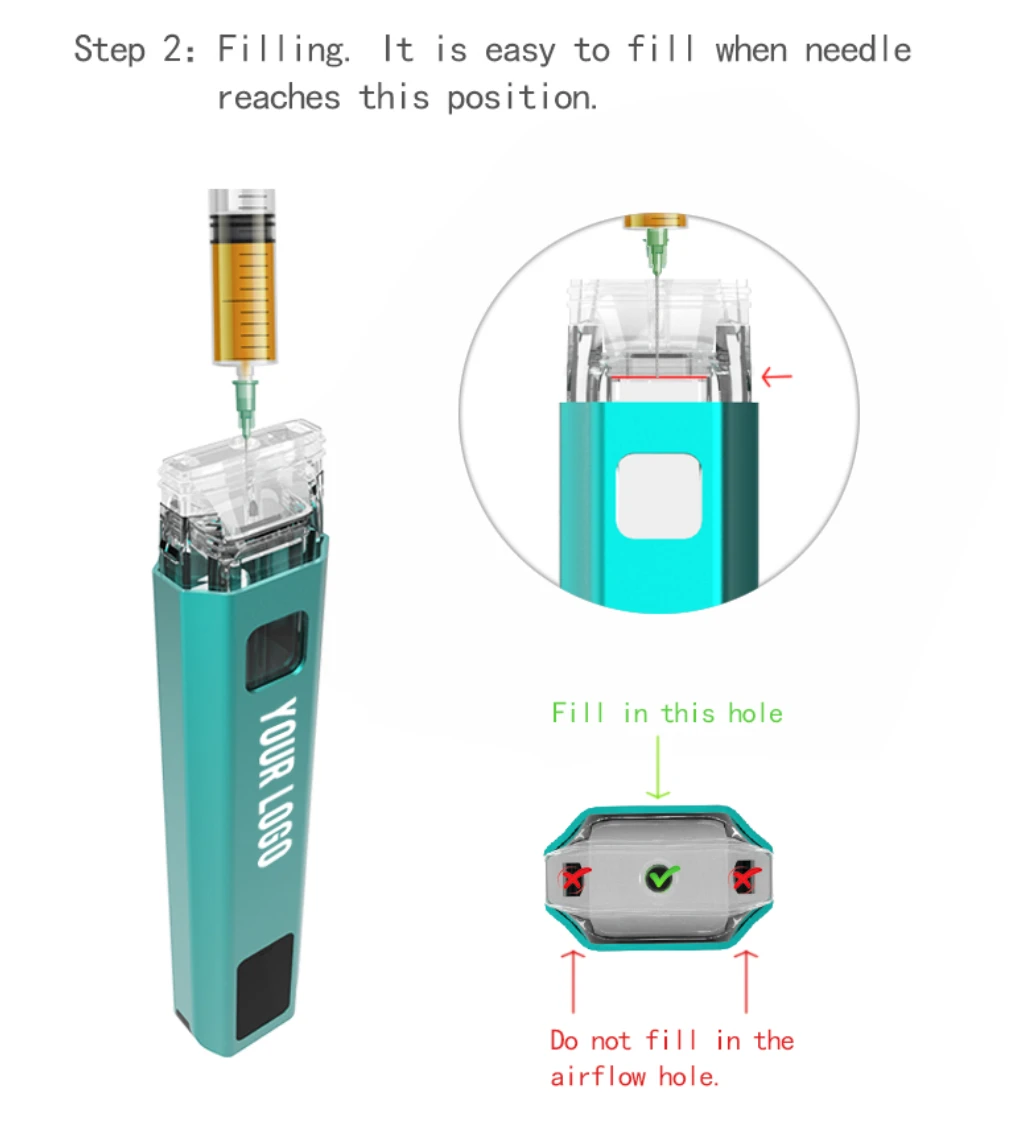Step 2: Fill the Tank Step 2: Fill the Tank